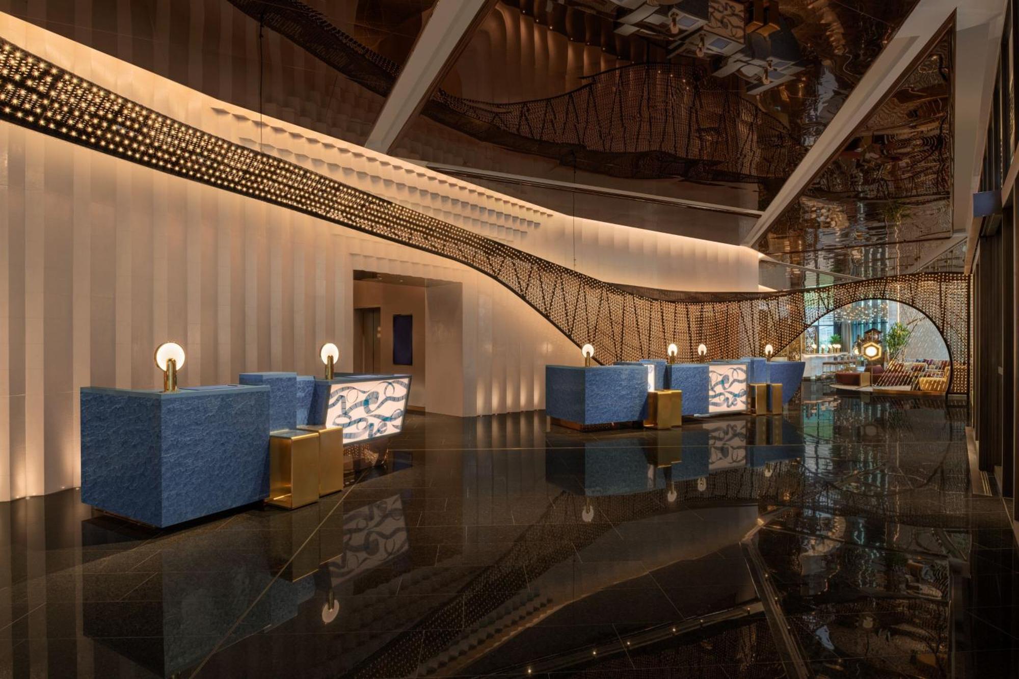 W Macau - Studio City Екстериор снимка The lobby of the hotel